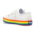 thumbnail image 2 of Keds Unisex-Child Kickstart Sneaker Little Kid 4-8 Years 12 Little Kid White/Rainbow, 2 of 5