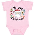 thumbnail image 3 of Inktastic My Second Christmas Santa with Candy Canes Boys or Girls Baby Bodysuit, 3 of 5