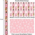 thumbnail image 3 of Pink Nutcracker Wrapping Paper, Pastel Girl Wrapping Paper, Reversible Girly Bow, Nutcracker Theme Christmas Gift Wrap for Gift Packaging, Holiday Presents (Mini Roll, 17 Inch X 33 Feet), 3 of 14
