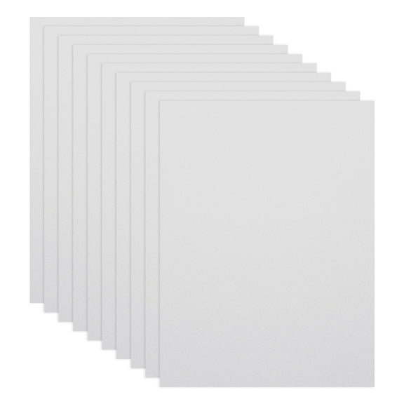 Uxcell 10 Pcs White EVA Foam Sheets, 11.8 x 7.87 Inches 1mm Thick Foam Sheets for Crafts