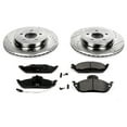thumbnail image 3 of PowerStop Front Z23 Evolution Sport Carbon-Fiber Ceramic Brake Pad and Drilled & Slotted Rotor Kit Fits: MERCEDES-BENZ Select Models K864, 3 of 10