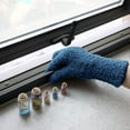 thumbnail image 5 of 2 Pairs Microfiber Gloves for plants Dusting Cleaning Glove Mittens House Cars Blinds Dusting, 5 of 6