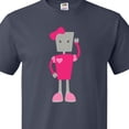 thumbnail image 4 of Inktastic Cute Robot, Funny Robot, Girl Robot, Pink Robot T-Shirt, 4 of 5