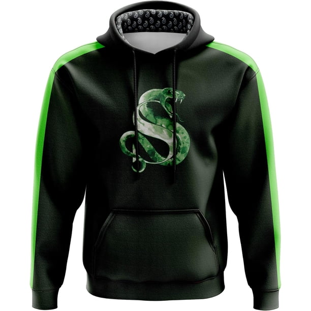Potter Head Unisex Hoodie – Harry Potter Inspired Cotton Blend Hooded Sweatshirt for Boys, Girls & Adults,GREEN HOUSE