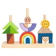 thumbnail image 3 of TOOKYLAND Day and Night Stacker - 14pcs - Wooden Stacking Game with Manual, Ages 3+, 3 of 9