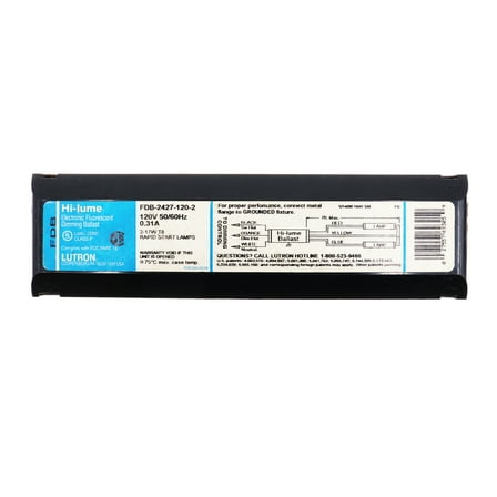 Lutron FDB-2427-120-2 Hi-Lume Fluor Dimming Ballast