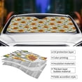 thumbnail image 4 of Kdxio Cute Sunflowers Print Front Windshield Sun Shade,Folding Auto Sunshade for Car Truck SUV-Small, 4 of 7