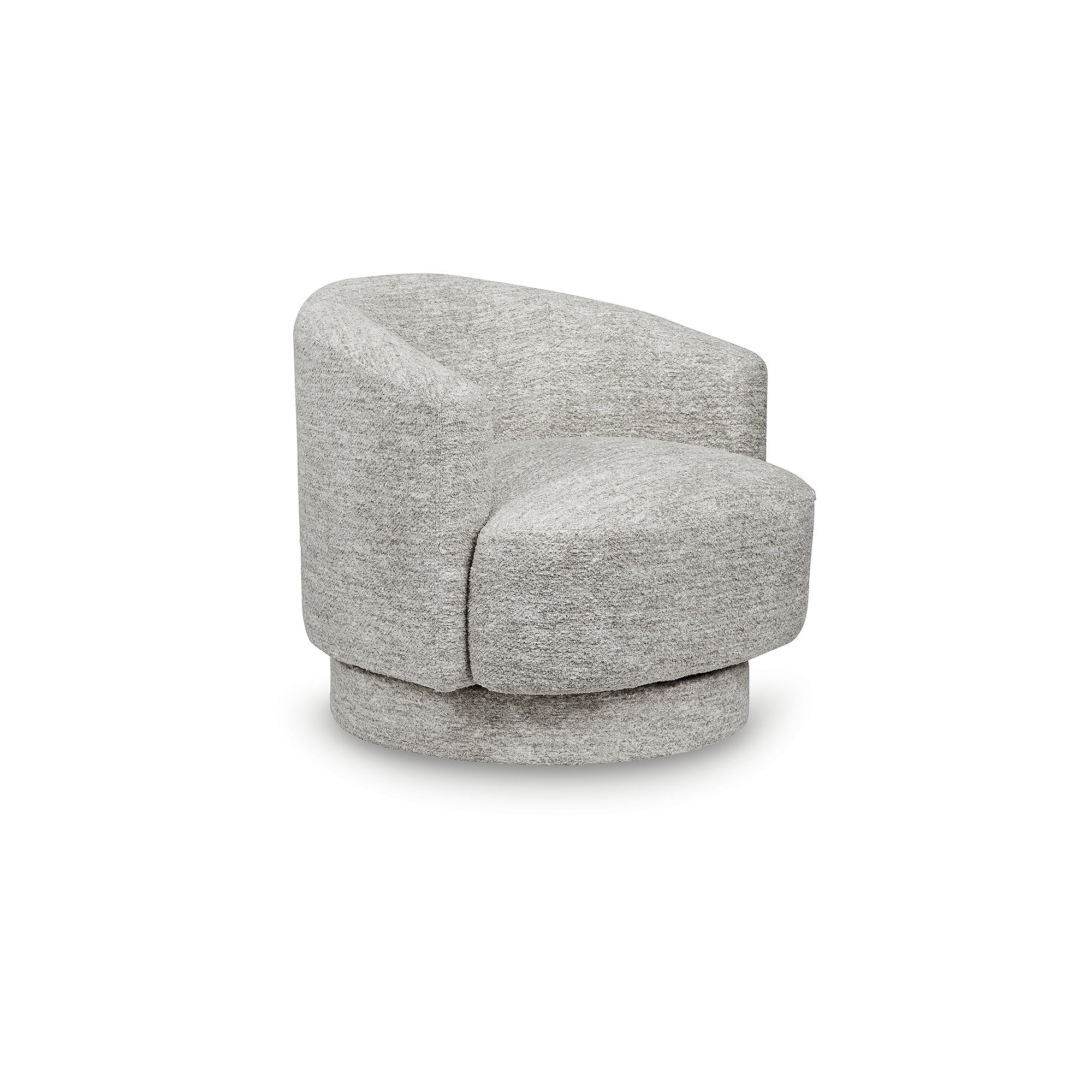 Ashley Signature Design Wardsor Gray Swivel Accent Chair