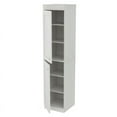 thumbnail image 4 of Pemberly Row 2-Door Contemporary Engineered Wood Shaker Style Slim Pantry in Oak, 4 of 9