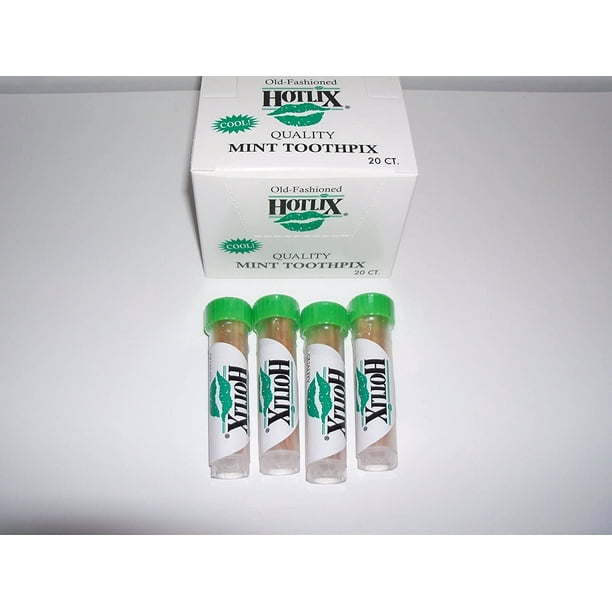 Mint Flavored Toothpicks 4 Pack by Hotlix