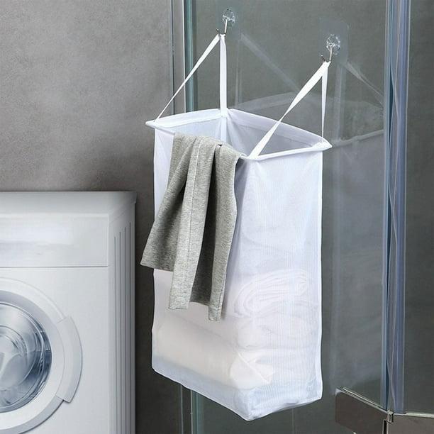onlyliua para Interior/Exterior Cesta de Lavandería para Colgar En Pared Del Baño Cesta de Lavandería Cesta de Ropa Sucia Cesta de Ropa Sucia Plegable Bolsa de Almacenamiento de Artículos Diversos