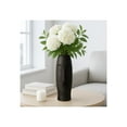 thumbnail image 4 of Ceramic Face Vase for Living Room Decor and Home Accent - Modern Decorative Flower Vase for Entryway, Bedroom, and Office Desk - Perfect for House Decor and Table Displays - 14", Black, 4 of 13