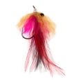 thumbnail image 2 of 2,8" flámula de pesca con mosca de salmón de trucha Steelhead, agua salada de los ganchos de pesca de la simulación, 2 of 8