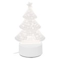 thumbnail image 4 of Lámpara de noche LED de mesa de luz nocturna 3D, decoraciones de dormitorio para niños para regalos de Navidad, 4 of 8