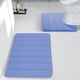 thumbnail image 4 of Xihbxyly Juego de Alfombrillas de Baño de Espuma, Absorción de Agua Suave, Base Antideslizante, Espuma Viscoelástica Cómoda, Decoración Moderna para Baño, Lavable a Máquina, 2 Unidades, 40 X 60 Cm, 4, 4 of 7