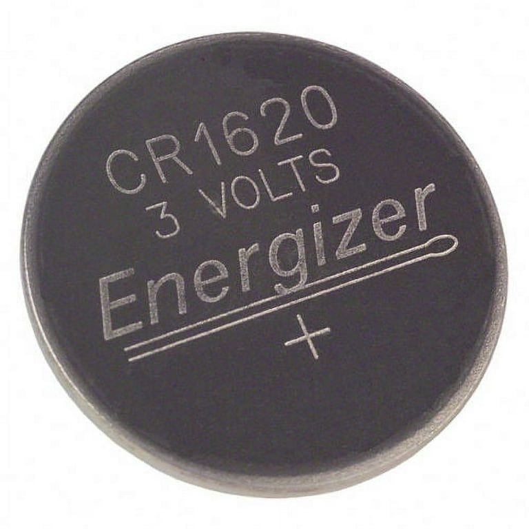 Energizer CR1620 3V Lithium Coin Battery - 2 Pack + Free Shipping
