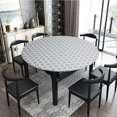 thumbnail image 4 of elastic edge oil proof tablecloth round, 4 of 5