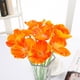 thumbnail image 4 of PU Mini Flor artificial oficina en casa decoración Floral boda fiesta ceremonia Flor falsa, naranja rojo 10 Piezas Sweethay HA6610-01B*10, 4 of 4