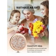 thumbnail image 4 of Compact Mirror for Purse, Pack of 24 Double-Sided 1X/2X Magnifying Round Metal Pocket Makeup Mirrors(Rose Gold, Mix Diamond), 4 of 6
