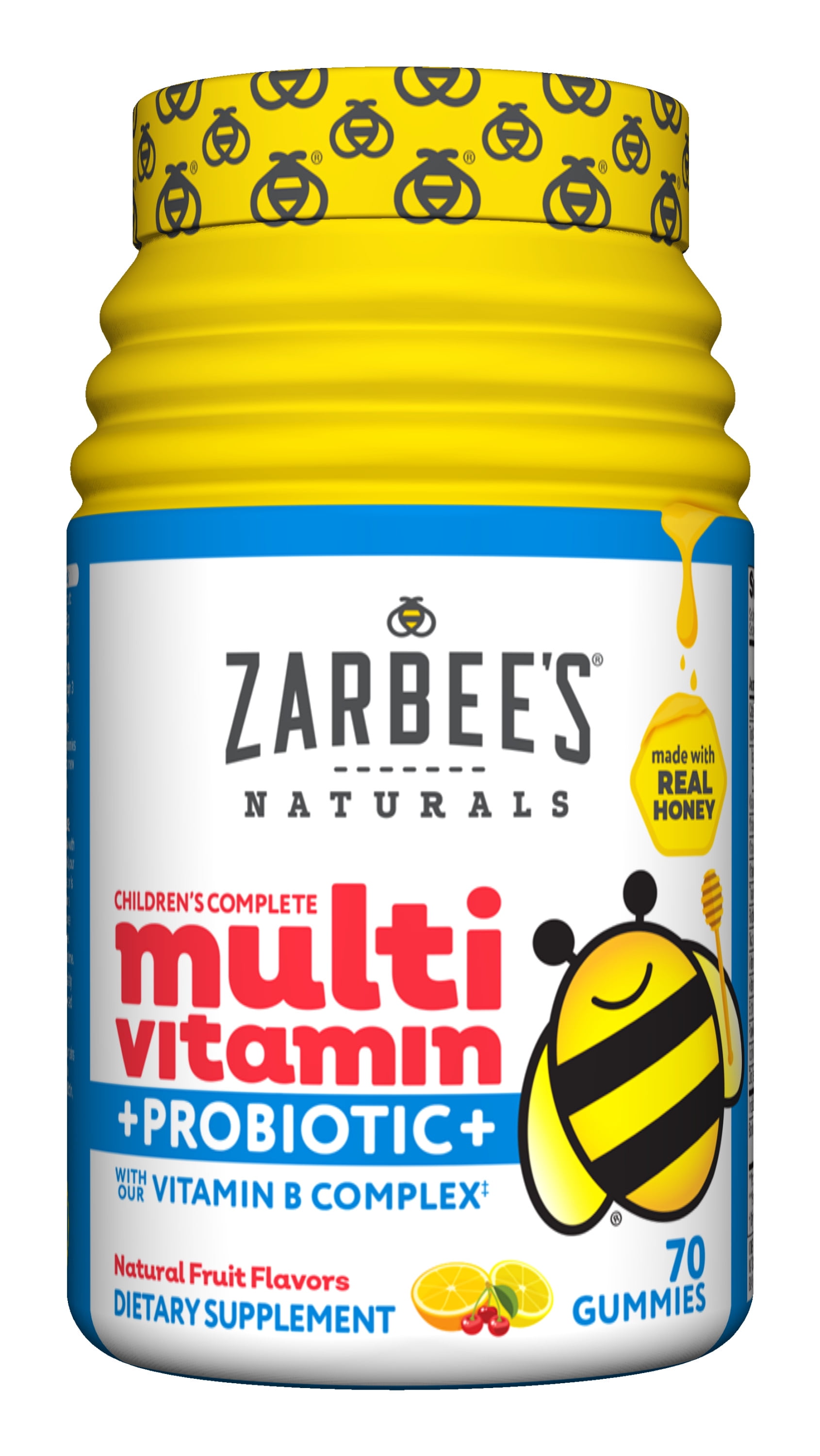 Zarbee's Naturals Children's Complete Multivitamin + Probiotic Gummies