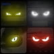 thumbnail image 2 of Pegatinas reflectantes para parachoques de tanque de combustible y carrocería de automóvil con diseño de ojos y diseño de monstruo, 2 of 5