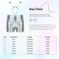 thumbnail image 6 of Aislor Girls Shiny Metallic Alien Shorts with Hair Hoop Kids Festival Party High Waist Dance Bottoms Green 4, 6 of 7
