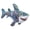 Blue, variant on Adventure Planet Multicolored Sequin Plush - SHARK (Blue)(8 inch)