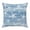 Blue, Indigo, White, variant on Throw Pillow Covers, Beige Coastal Starfish 16x16 Pillow Covers for Couch/Sofa/Bed, Nautical Summer Beach Ocean Rustic Decorative Square Linen Cushion Pillowcase for Home Decor