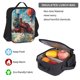 thumbnail image 5 of Fotbe Beautiful Red Train Hot Air Balloon Set Escolar 3 en 1 para Niños - Mochila Duradera con Lonchera Aislante y Estuche para Lápices - Mochila Escolar para Niños y Niñas, 5 of 7