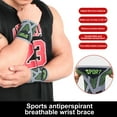 Compression Sports Wristband High Elastic Breathable Moisture Wicking