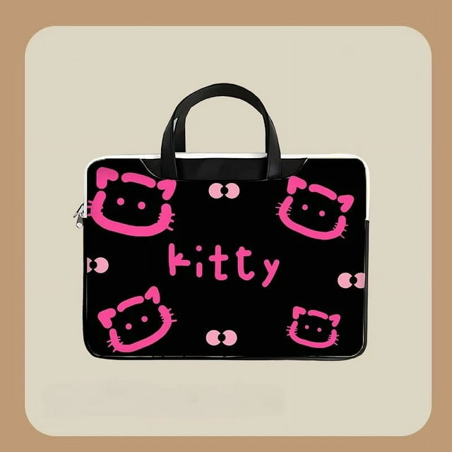 Sanrio Hello Kitty Laptop Bag Kawaii Cartoon Waterproof Shockproof Soft Cover Case for 15.6 16 inch Notebook Computer Case-13款||16寸
