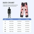 thumbnail image 4 of Kdxio Chibi Axolotl Sakura Fantasy Pattern Men's Pajama Pants, Elastic Waist with Drawstring and Pockets, Comfortable Loungewear-X-Large, 4 of 6