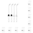 thumbnail image 1 of Toystoory 4x PC Water Flosser Tip Reutilizable Cabezal de recarga extraíble Interior Hogar Reemplazo de accesorios Reemplazo para Waterpik Blanco + Negro 10Conjunto, 1 of 6