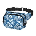 thumbnail image 2 of Disketp Leaves And Flowers Riñonera de Doble Capa, Bolsa de Cintura Ajustable para Viajes, Correr y Senderismo, Riñonera Ligera para Hombre y Mujer, 2 of 9