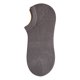 thumbnail image 1 of Xiao Hua 10 pares de calcetines invisibles para hombre, antideslizantes, de silicona, que absorben la humedad, de corte bajo, informales, color gris oscuro., 1 of 2