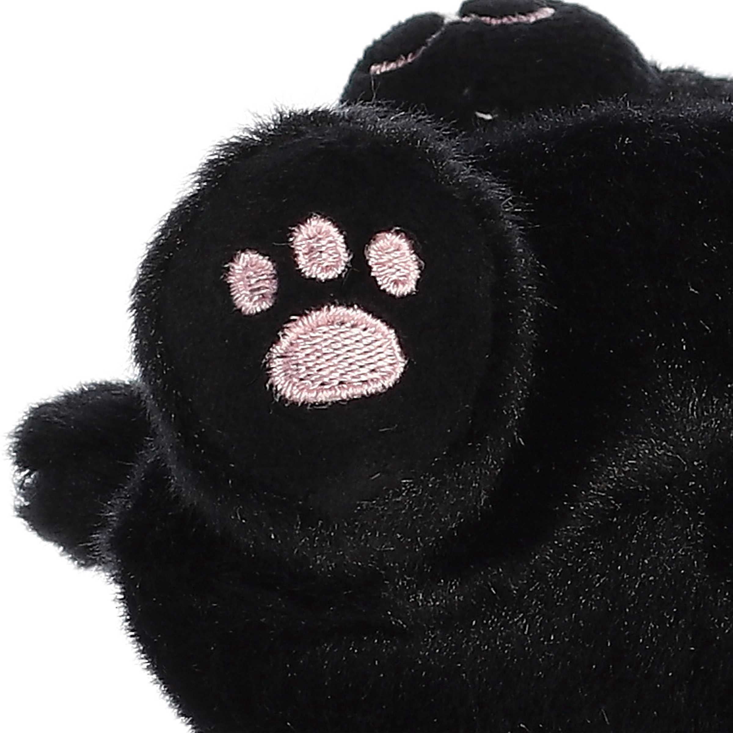 Aurora - Mini Black Palm Pals - 4.5" Twilight Black Cat - Adorable Stuffed Animal