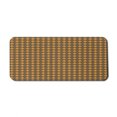 thumbnail image 1 of Ethnic Computer Mouse Pad, Middle Eastern Talavera Pattern Folk Art Oriental Style Composition, Rectangle Non-Slip Rubber Mousepad X-Large, 35" x 15", Apricot Dark Night Blue, by Ambesonne, 1 of 2