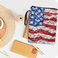 thumbnail image 4 of HELLHERO 1pcs Book Sleeve Protector with Waterproof Retro Easy Carry Book Case with Decorative Design for Readers Storage & Portability American Flag, 4 of 8