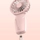 thumbnail image 5 of Cateissary Mini ventilador de carga USB para un funcionamiento silencioso y sin ruidos recargable con gran potencia eólica Electrodomésticos blanco, 5 of 6