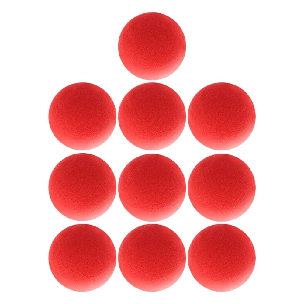 10pcs Magic Finger Sponge Ball Props Illusion Comedy Large Sponges