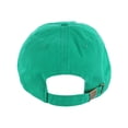thumbnail image 3 of CTM Shamrock Embroidered Baseball Cap, 3 of 3