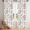 thumbnail image 5 of Blackout Kids Curtains,Pioneer Flower Floral Print Pattern Childrens Insulated Curtains Set Of 2,Bedroom Essentials,Toddler Room Decor 42"x84", 5 of 5