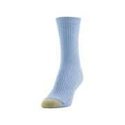 Goldtoe Edition Women’s Modern Mid-Crew Socks, 6-Pack, Shoe Sizes 6-9