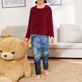 thumbnail image 6 of Hirioo The Starry Night for Teenagers' Pajama Pants Womens Lounge Pants with Pockets Pj Bottoms Pants for Men-XS(5-6), 6 of 6