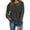 Dark Gray, variant on Going Out Tops for Women Round Neck Merry Christmas Printed Long Sleeved Top Sweatshirts Casual Tops Trendy Blouses Cute Work Outfits Clothes