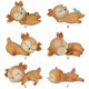 thumbnail image 4 of Moyic Molde de pastel silicona dibujos animados Animal decoración reutilizable postre Donut hornear decoración Herramientas y accesorios para hornear Ciervo juguetón, 4 of 6
