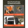 thumbnail image 6 of VEVOR Hunting Blind, 4-5 Person See Through Ground Blinds with Carrying Bag, 360 Degree Portable Camouflage Tent, Durable Concealed Shelter with Silent Zipper Door and Window, for Turkey and Deer, 6 of 9
