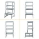 thumbnail image 2 of Costway Taburete de cocina para niños, taburete de escalones para niños con barrera de seguridad, banco para cocina para niños con estructura en sólido bambú, perfecto para niños 18-36 meses, 2 of 2