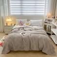 thumbnail image 1 of Xihbxyly Manta de Toalla Hueca, Suave Algodón, Versátil y Fresca para El Verano, Acogedora Manta para La Siesta, Elegante Decoración para El Hogar, Lavable a Máquina, Tamaño 200 X 180 Cm, 1 of 7