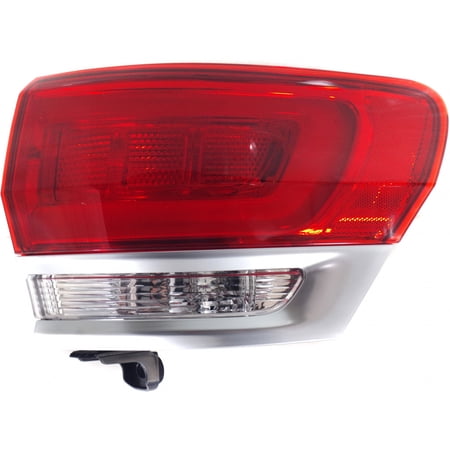 For Jeep Grand-Cherokee Tail Light Assembly 2014 15 16 17 2018 Passenger Side Outer Laredo / Limited / Overland / Summit CAPA For CH2805111 | 68236134AE